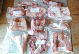 carne fresca de cerdo iberico